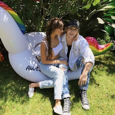 Ryland with his ex-girlfriend Kelsey Calemine.